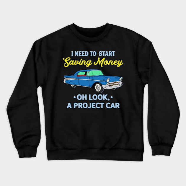 Project car Crewneck Sweatshirt by ArtStyleAlice